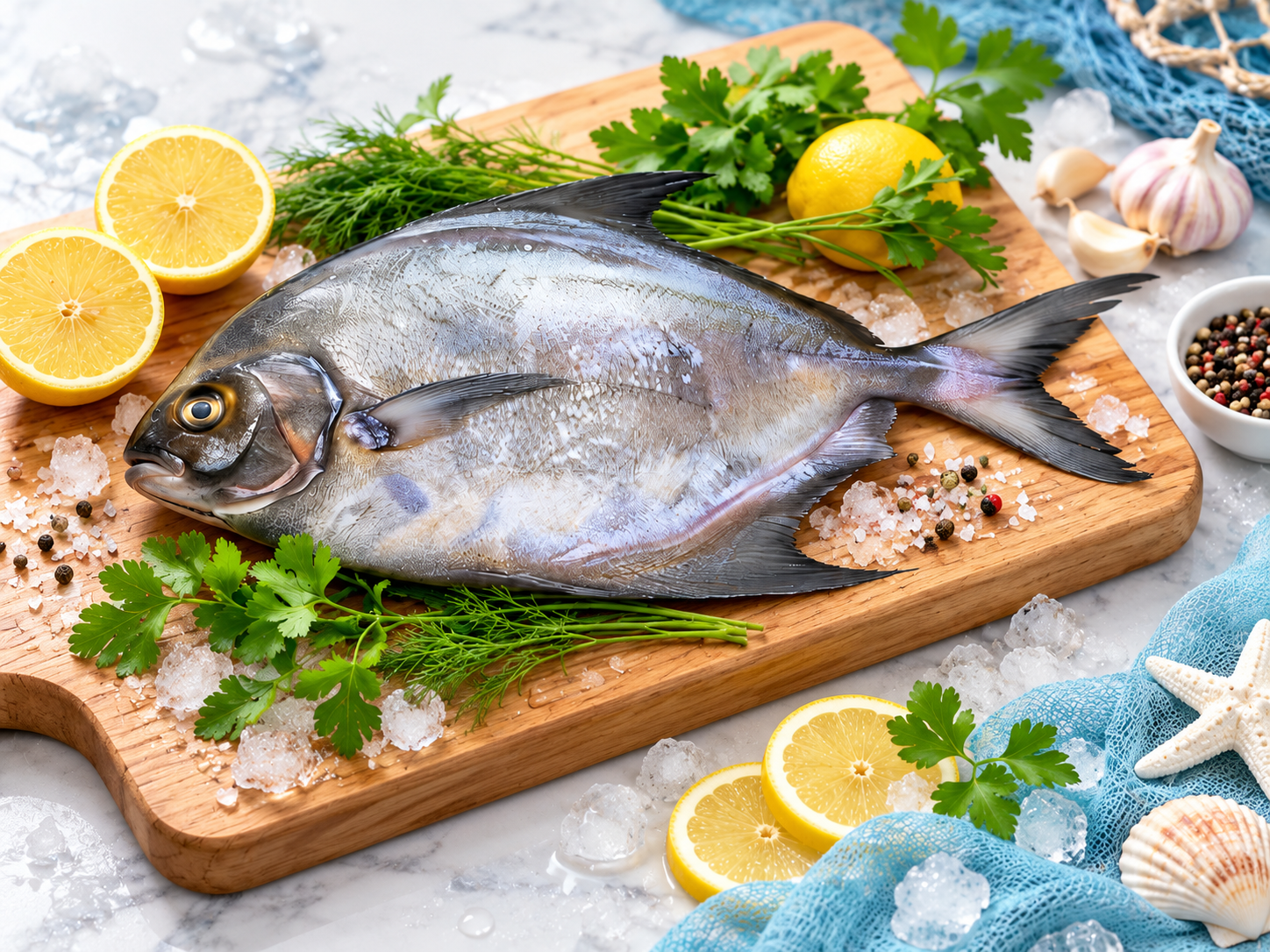 Black Pomfret – کالا پاپلیٹ
