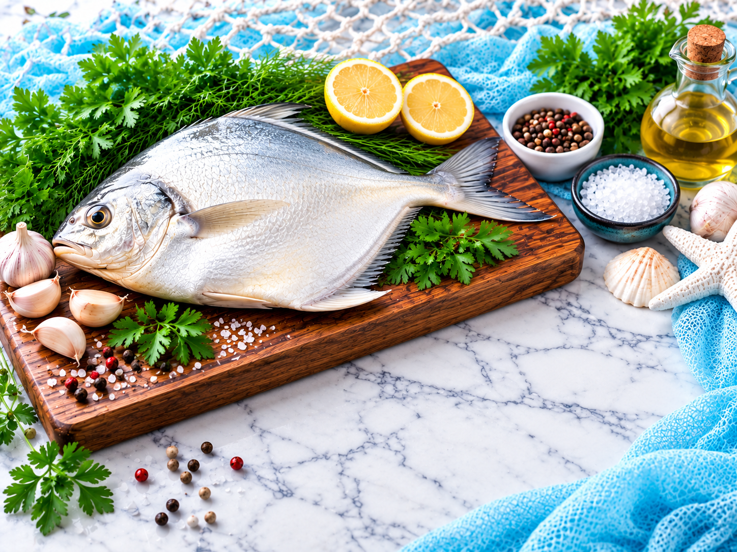 White Pomfret - سفید پاپلیٹ